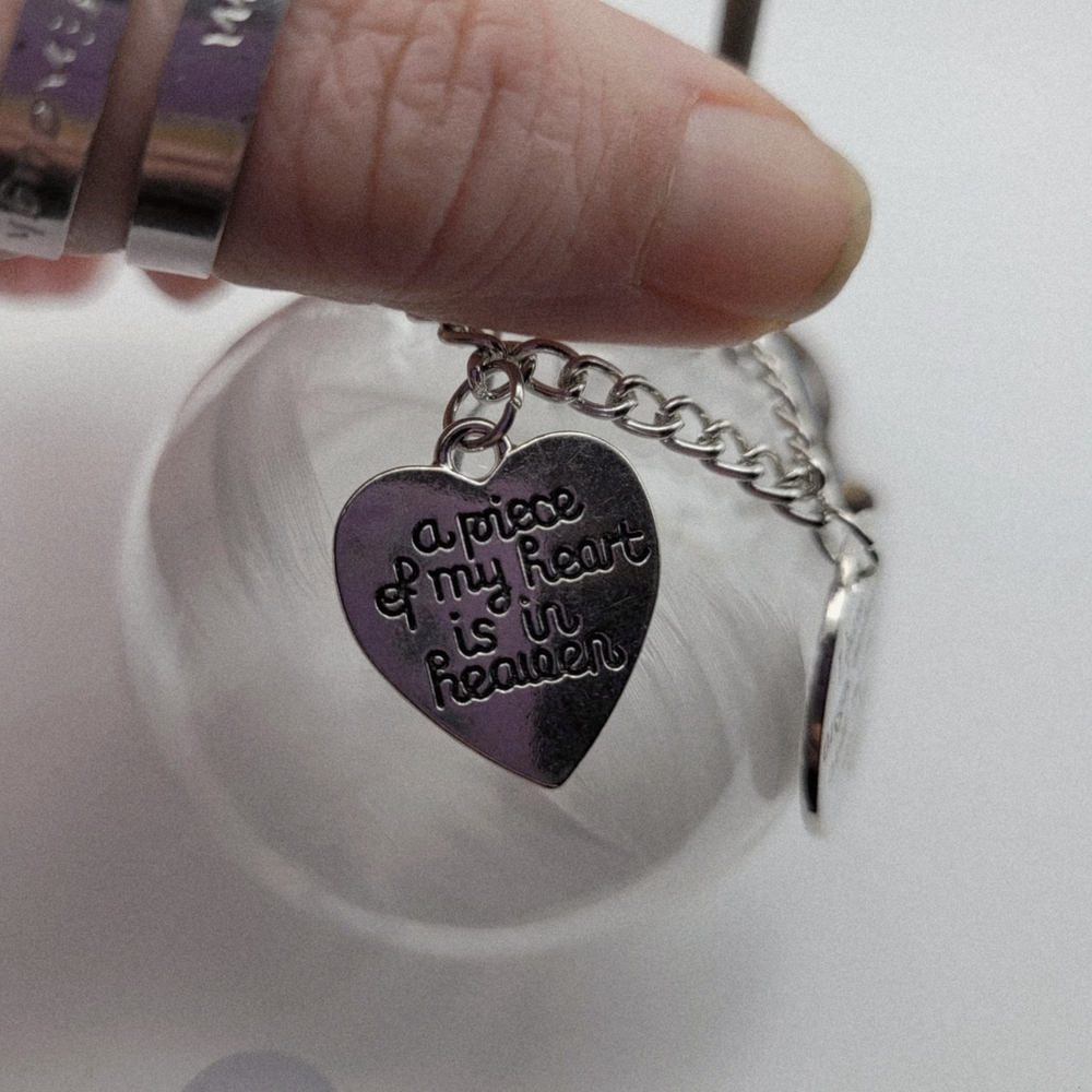 A Piece Of My Heart Is In Heaven Ornament